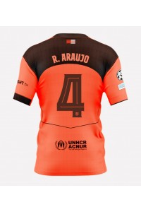 Barcelona Ronald Araujo #4 Jalkapallovaatteet Kolmaspaita 2025-26 Lyhythihainen